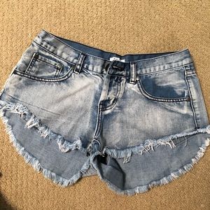 Tobi jean shorts size 27